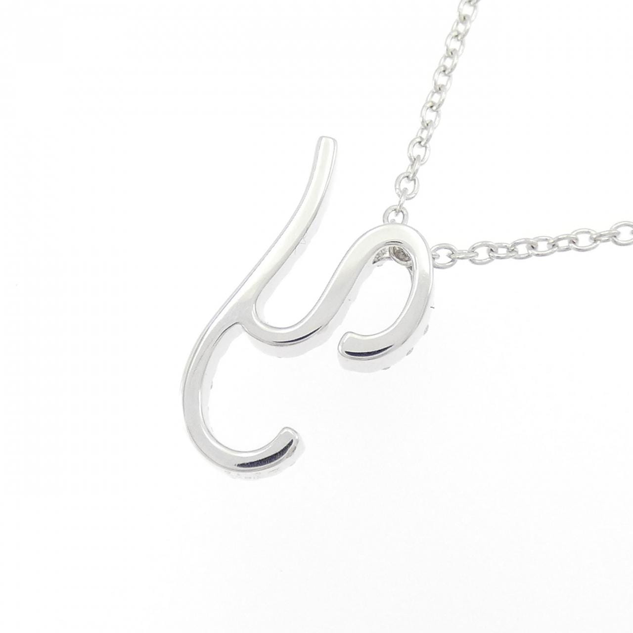 ポンテヴェキオ イニシャル ネックレス 0.15CT