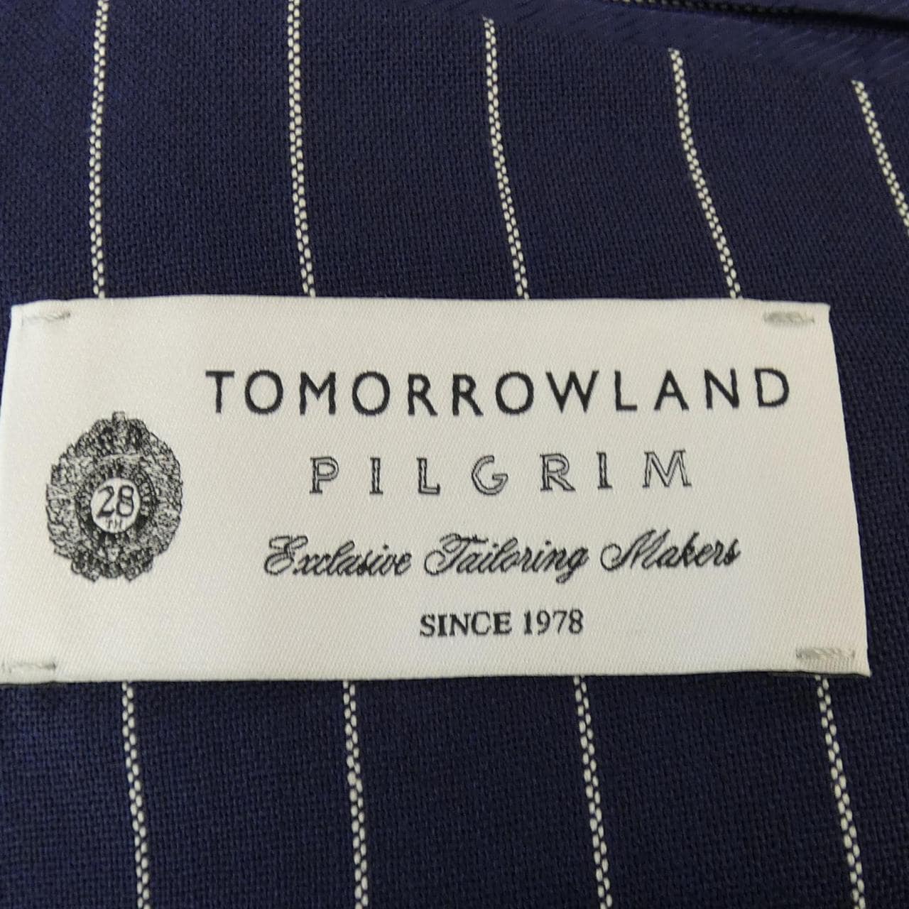 トゥモローランドピルグリム TOMORROWLAND PILGRIM スーツ