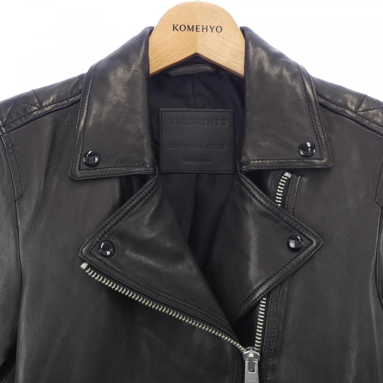 オールセインツ ALLSAINTS レザーライダースジャケット