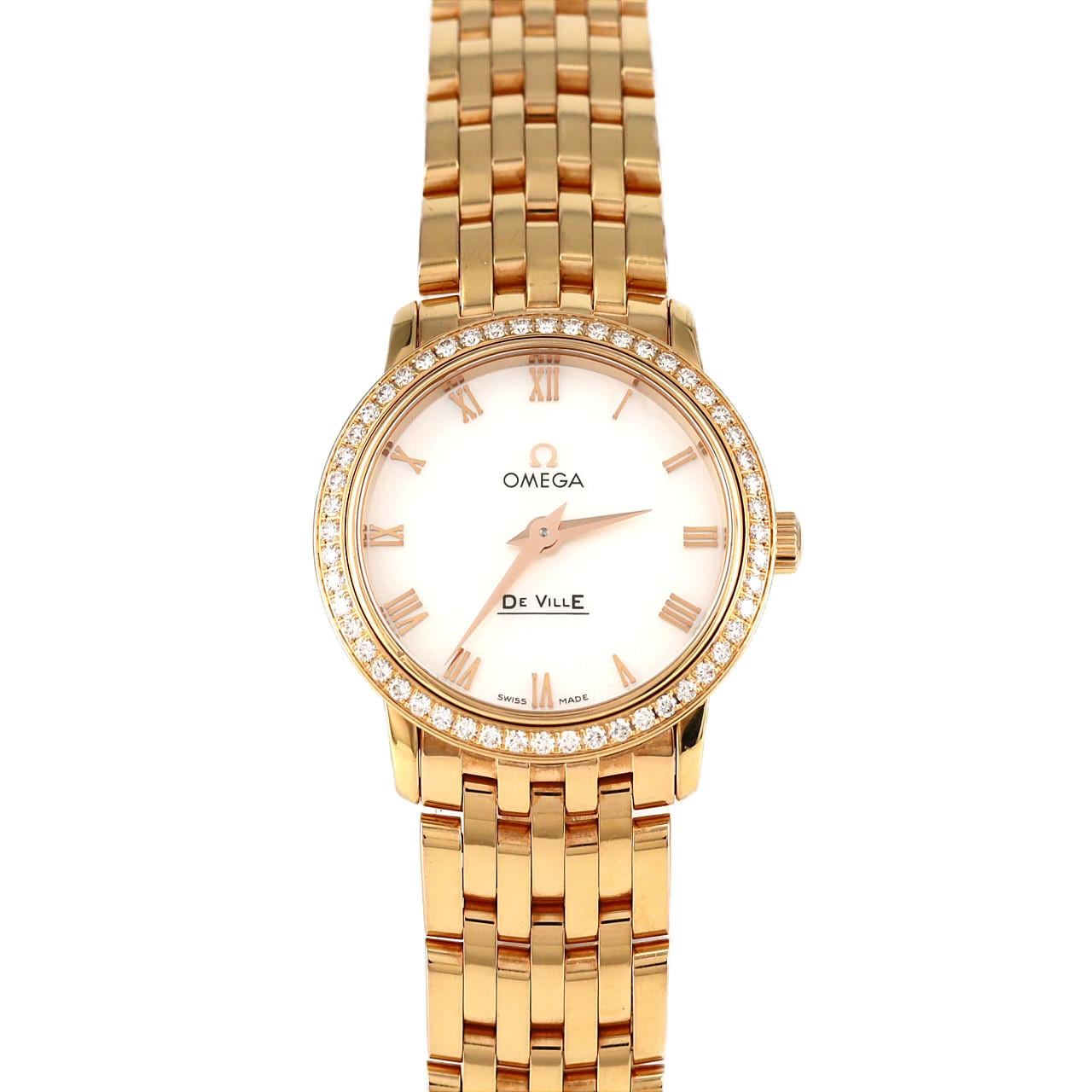 【ノーメンテナンス還元価格】オメガ デ･ヴィル プレステージ PG/D 413.55.27.60.05.002 PG･RG クォーツ