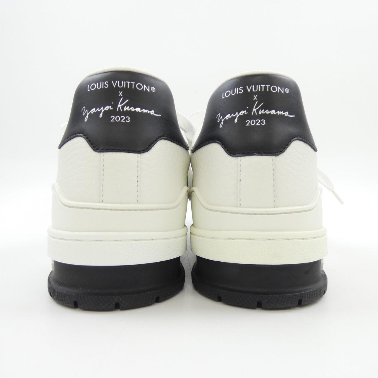 ルイヴィトン LOUIS VUITTON 草間彌生 LV×YK LVトレイナーライン スニーカー