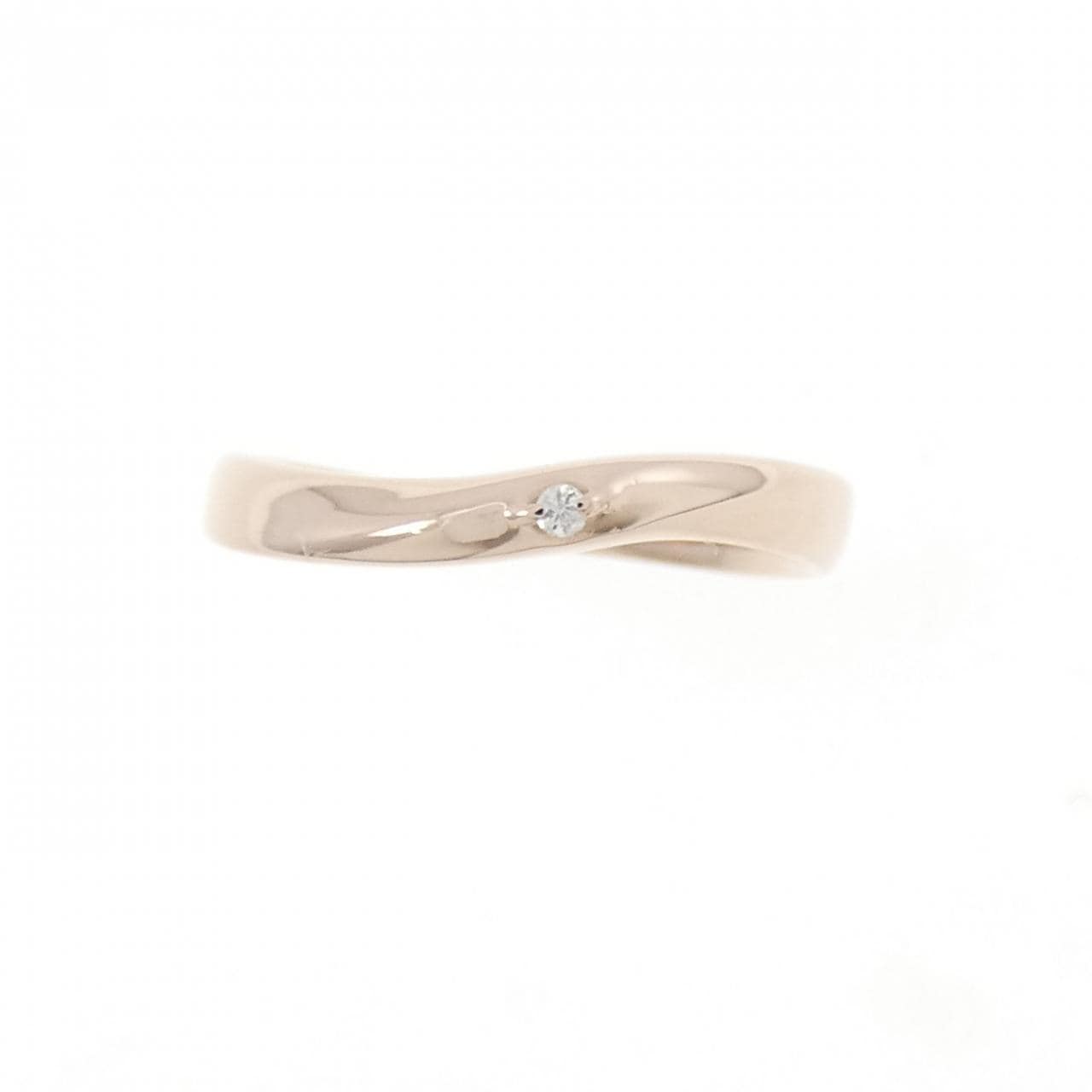 K10PG ダイヤモンド リング 0.01CT