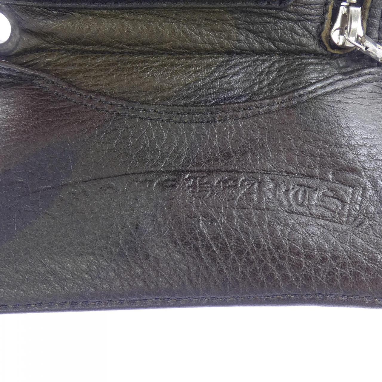 クロムハーツ CHROME HEARTS 3 FOLD CRS BALL クロスパッチ WALLET
