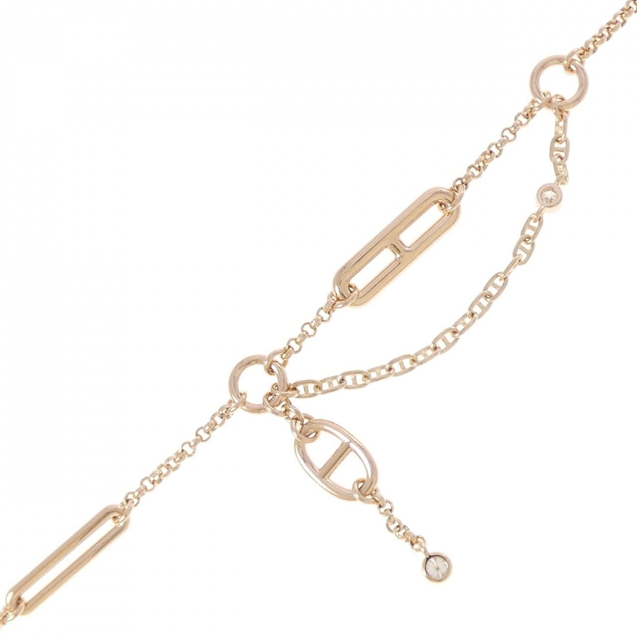 エルメス シェーヌダンクル カオス ブレスレット 0.1CT