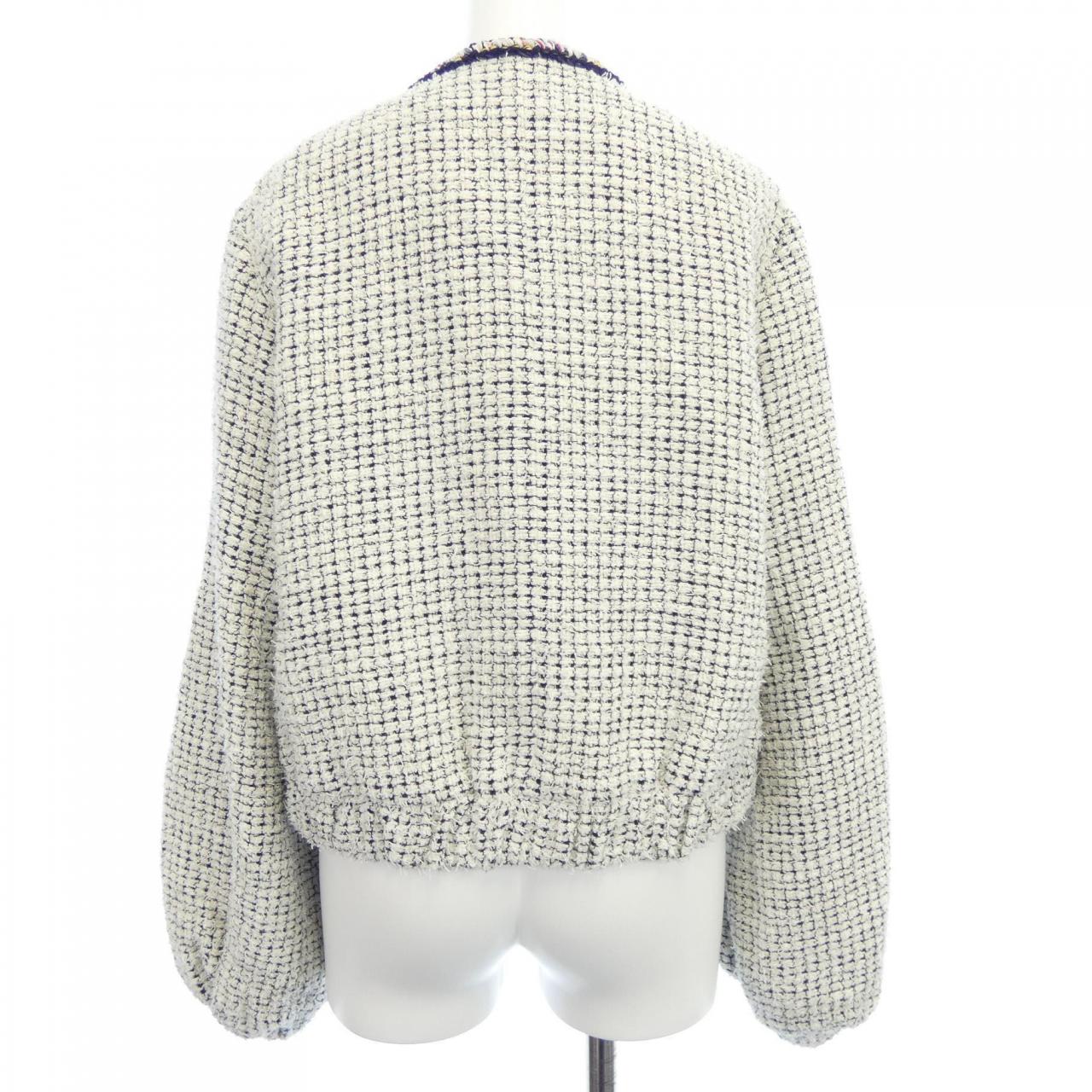シャネル CHANEL ノーカラージャケット