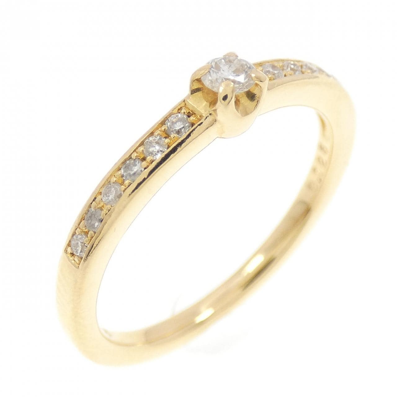 4゜C ダイヤモンド リング 0.126CT