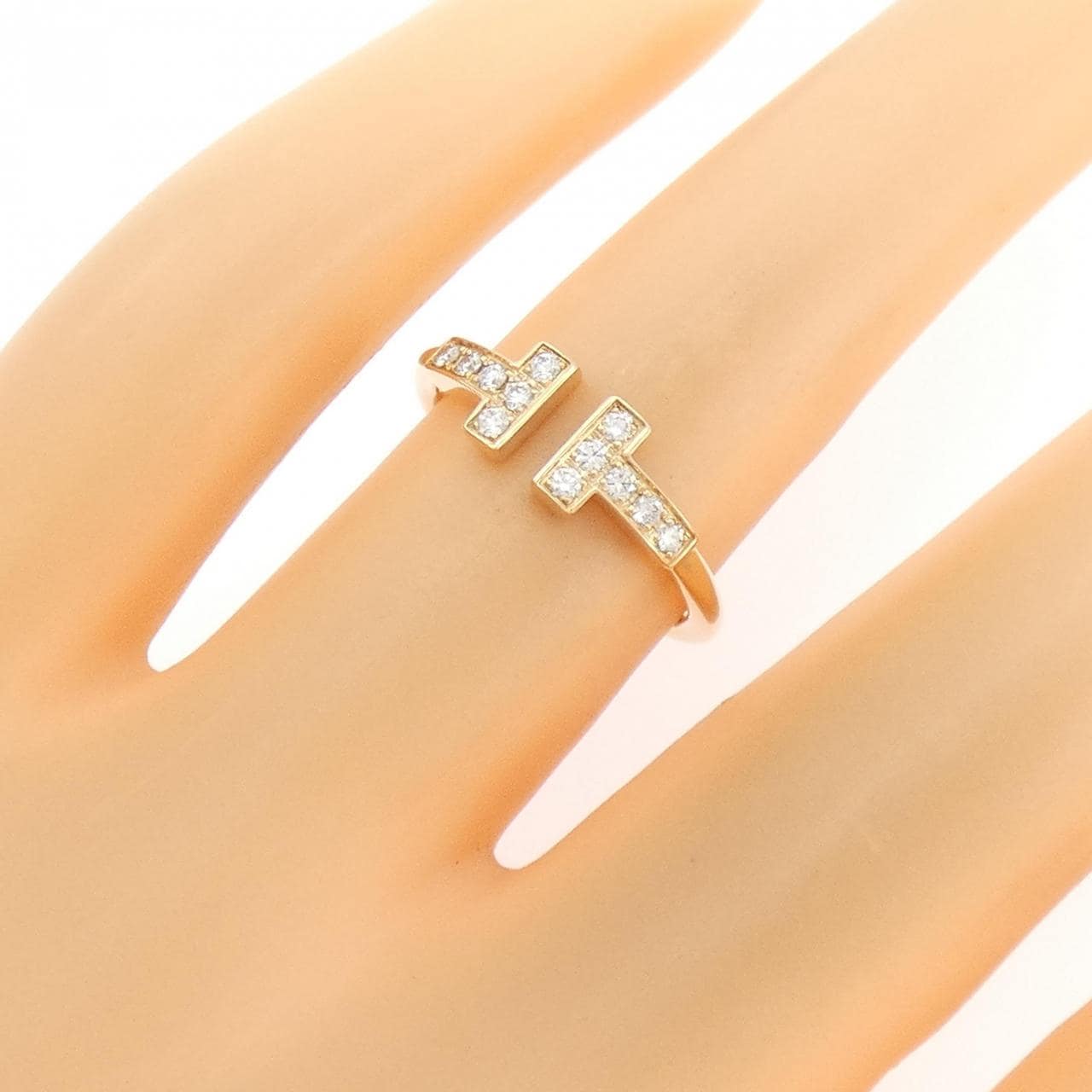 ティファニー Tワイヤー リング