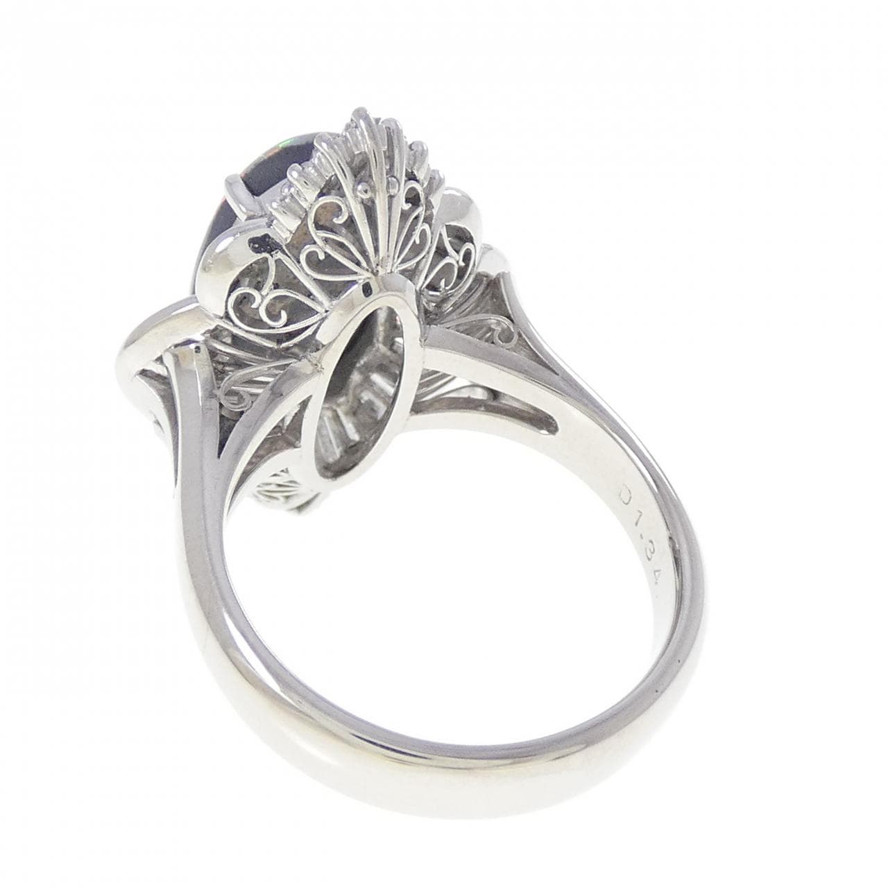 PT900 ブラックオパール リング 2.77CT