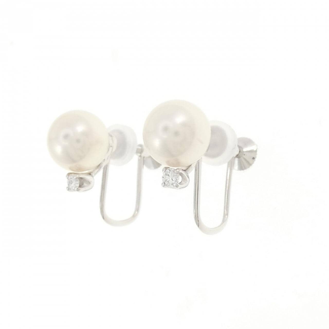 MIKIMOTO Akoya pearl earrings 7.4mm