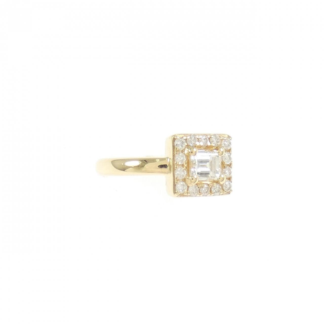 [BRAND NEW] K18YG Diamond Ear Cuff 0.14CT (Single)