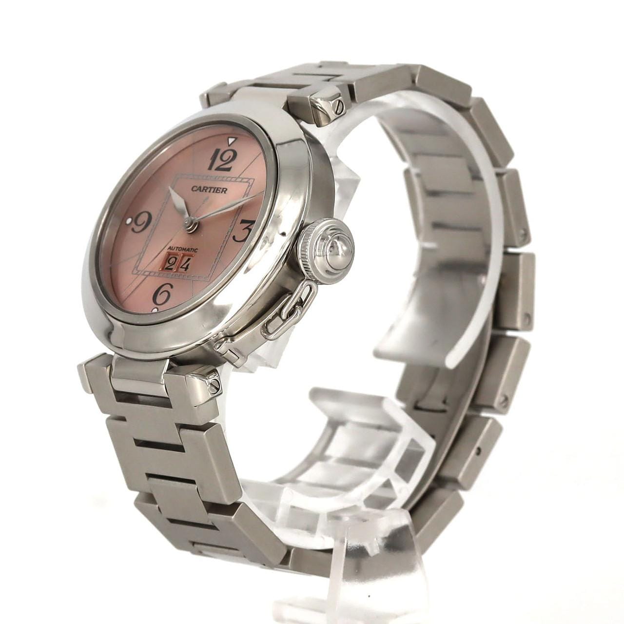 カルティエ パシャCグランデデイト W31058M7 SS 自動巻