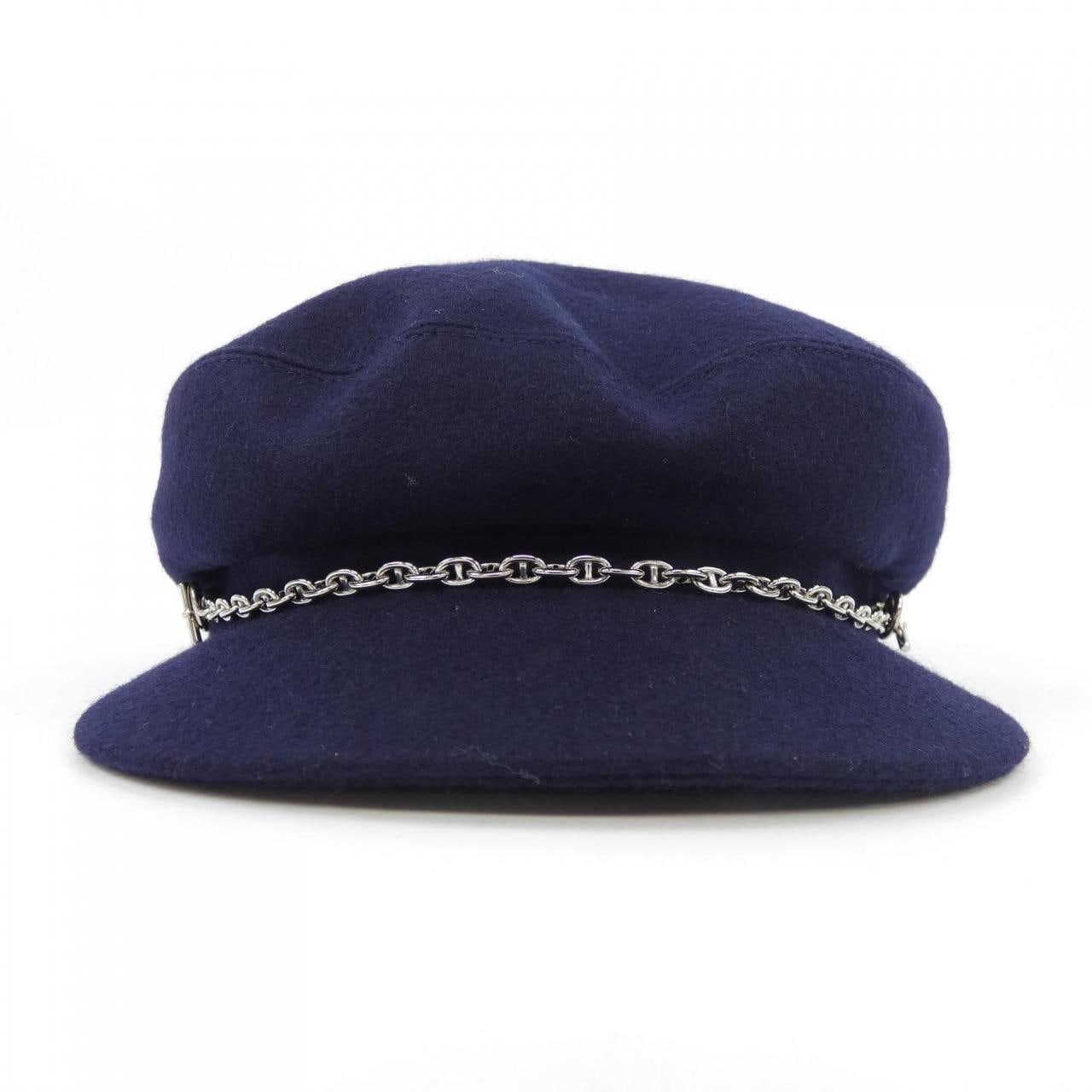 エルメス HERMES ベルイル　BELLE-ILE シェーヌダンクル H202012N キャップ