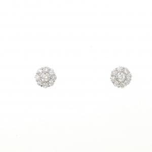 PT900 ダイヤモンド ピアス 0.30CT