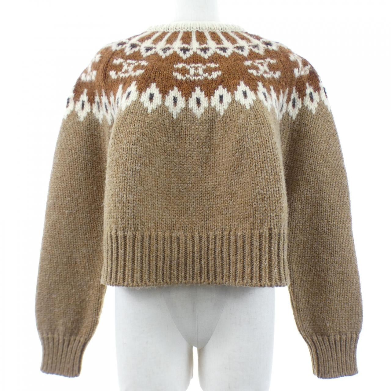 セリーヌ CELINE トリオンフ クルーネックセーター 2ADJ7823V ニット