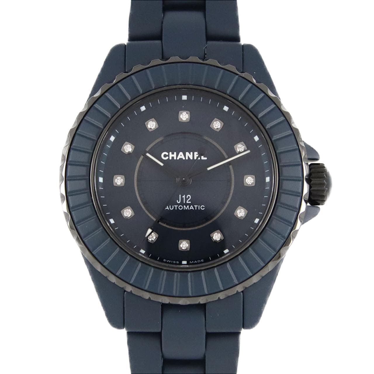 シャネル J12BLEU キャリバー12.2 33mm･12P H9657 セラミック 自動巻