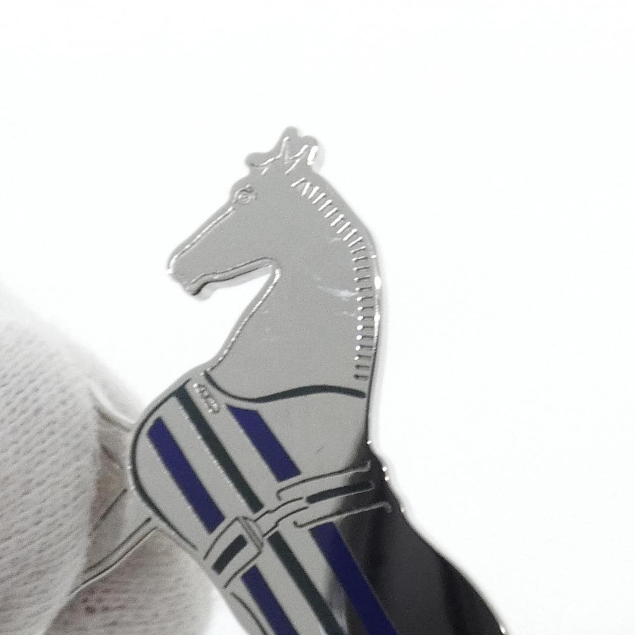 エルメス CHEVAL A LA COUVERTURES 603723S スカーフリング