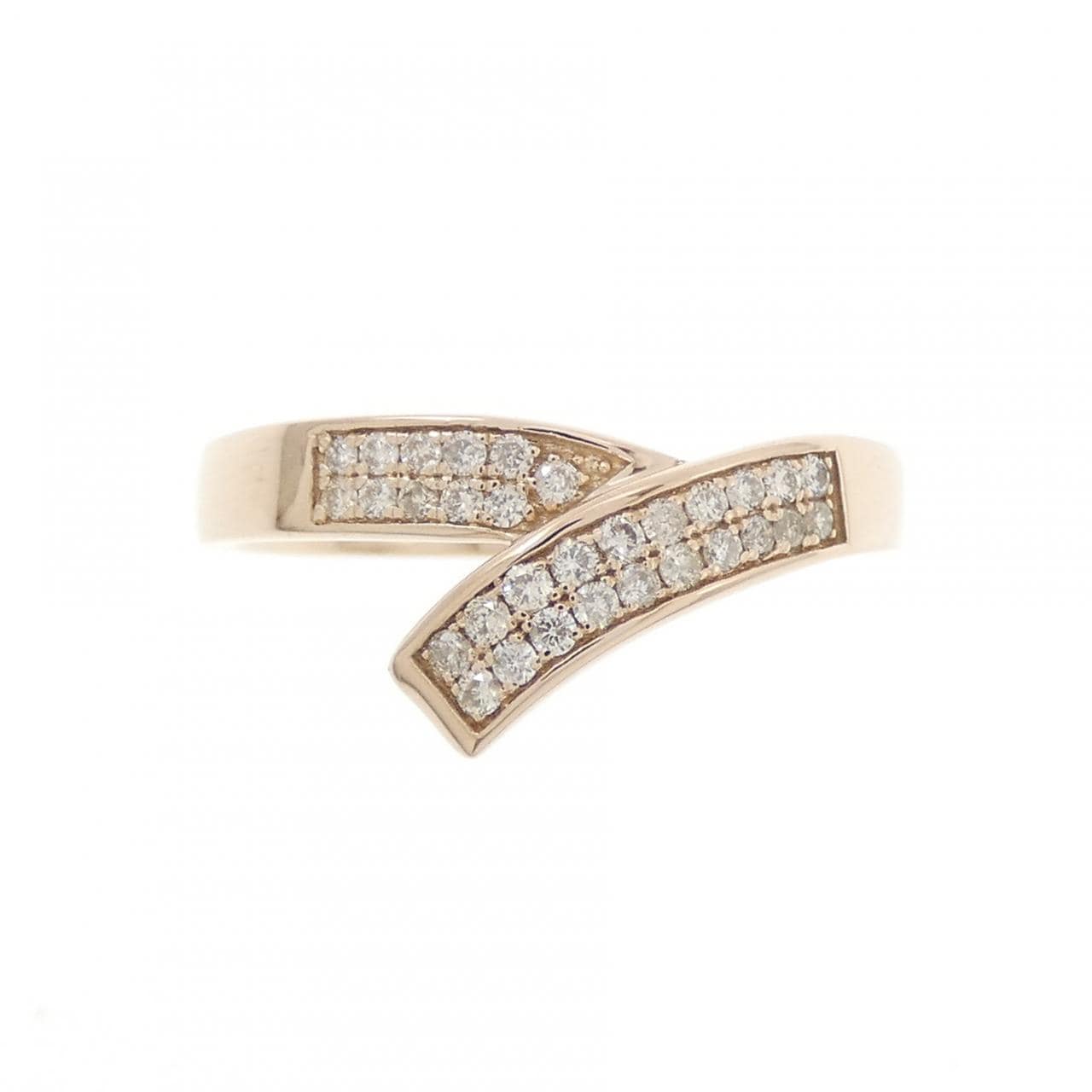 K18PG ダイヤモンド リング 0.21CT