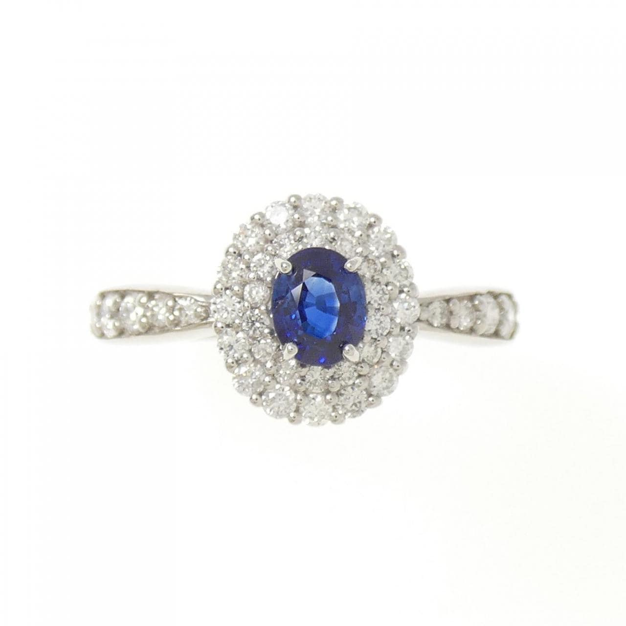 PT900 サファイヤ リング 0.35CT