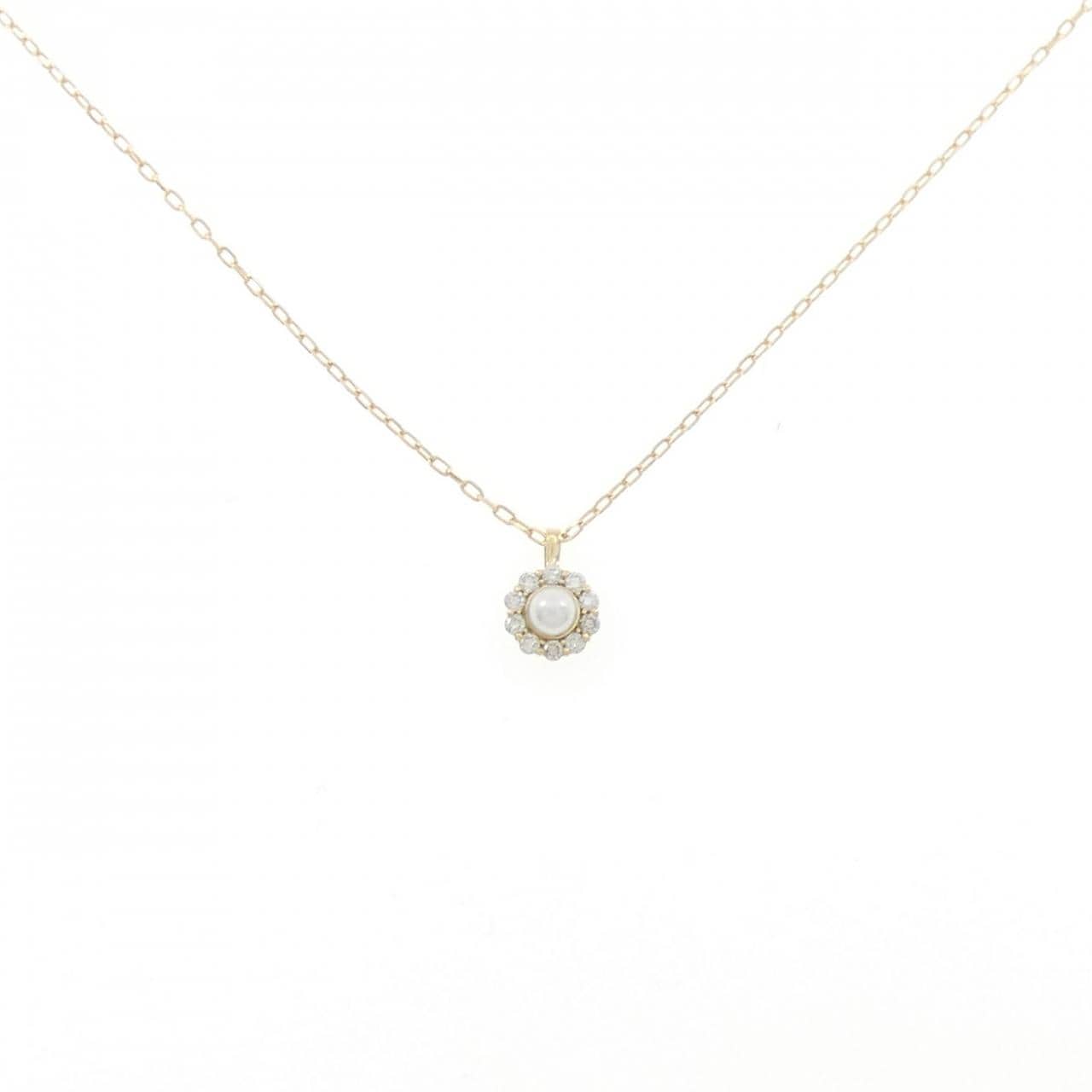 K18YG アコヤパール ネックレス 3mm