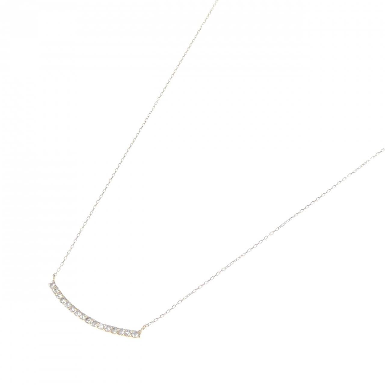 【新品】K18YG ダイヤモンド ネックレス 0.20CT