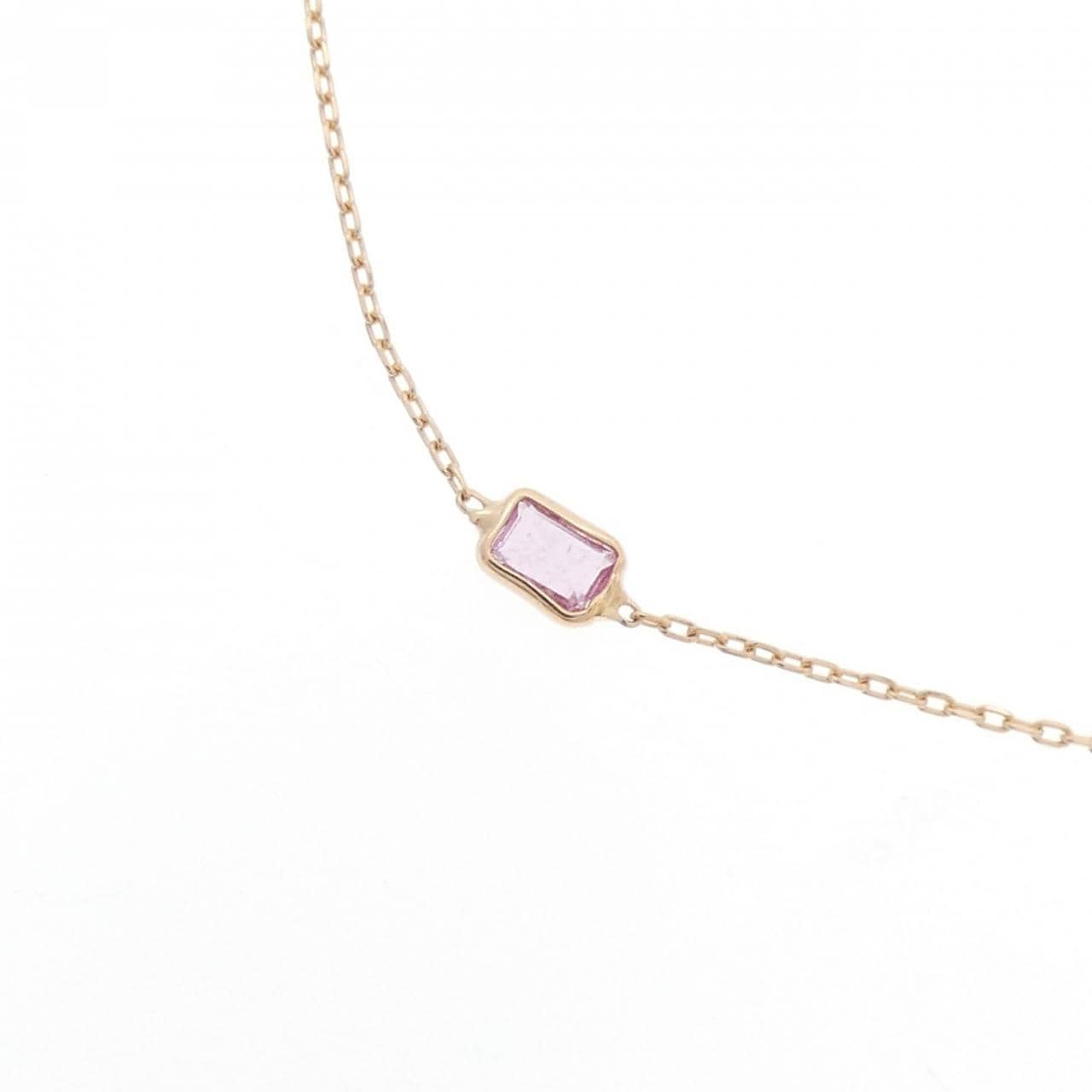 【新品】750PG サファイヤ ネックレス