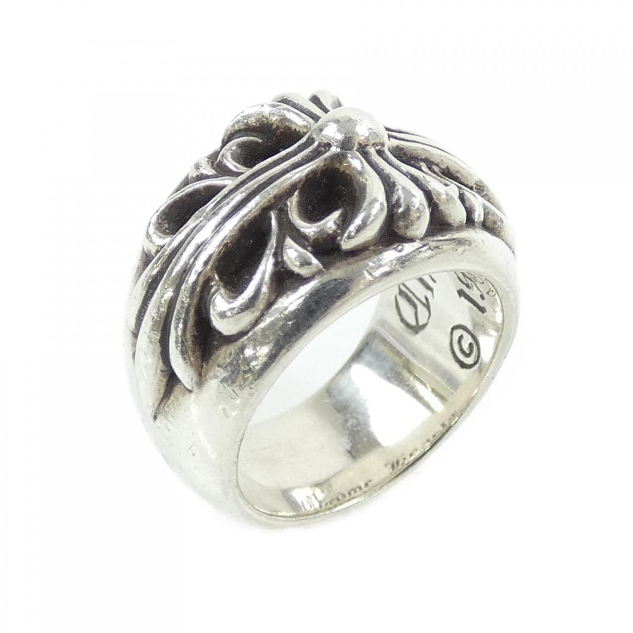 クロムハーツ CHROME HEARTS FLORAL CROSS 207009009SLV RING