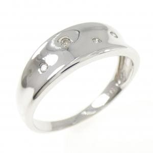 K18WG ダイヤモンド リング 0.06CT
