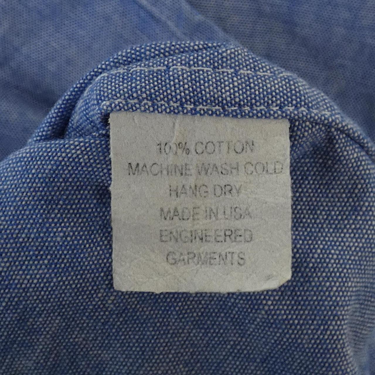 エンジニアードガーメンツ ENGINEERED GARMENTS シャツ