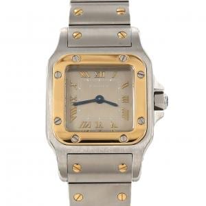 カルティエ サントスガルベSM コンビ W20031C4 SSxYG クォーツ