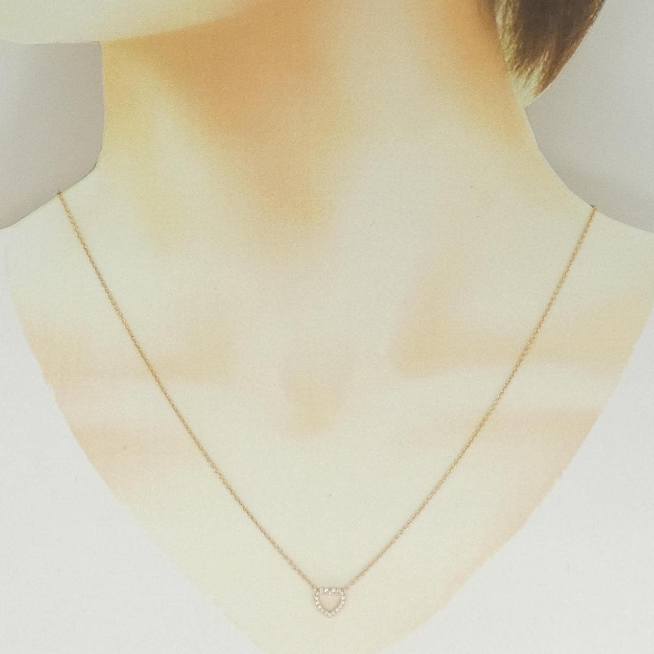 ティファニー メトロ ハート ミニ ネックレス