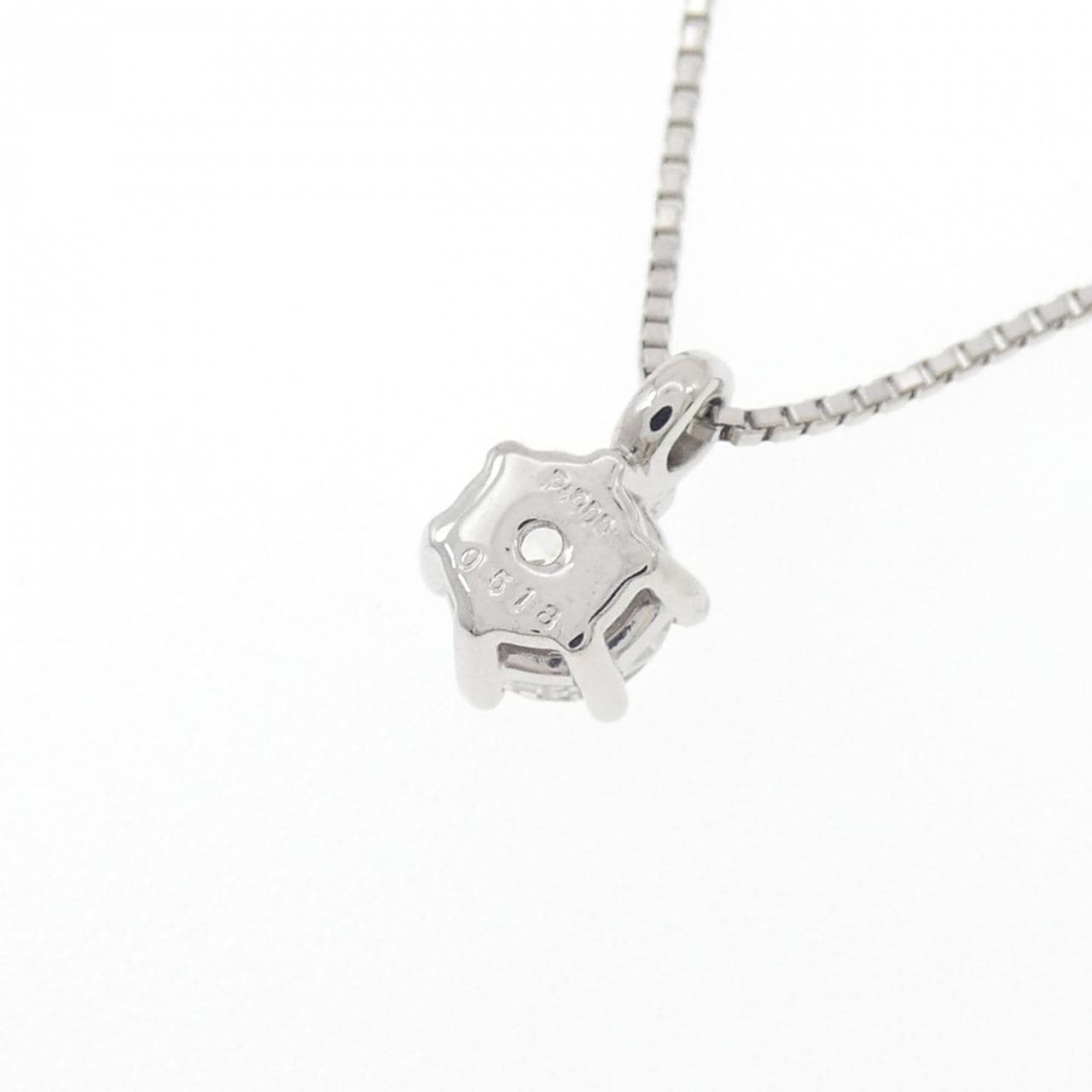 PT900/PT850 ダイヤモンド ネックレス 0.518CT D VS2 3EXT