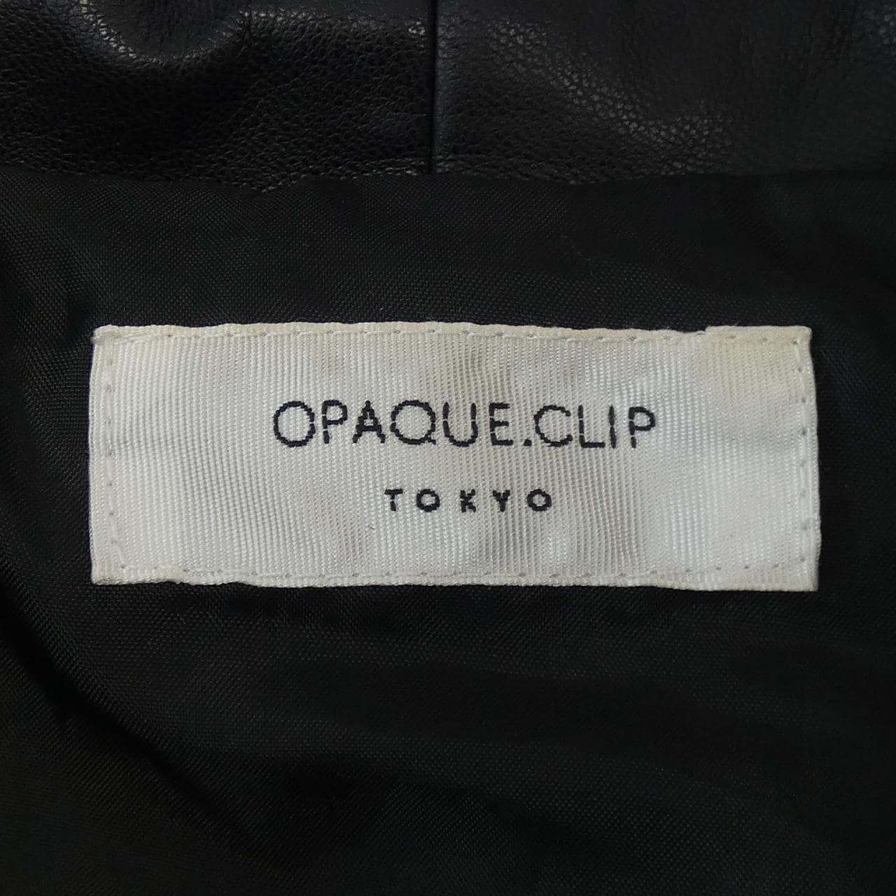 OPAQUE CLIP ジャケット