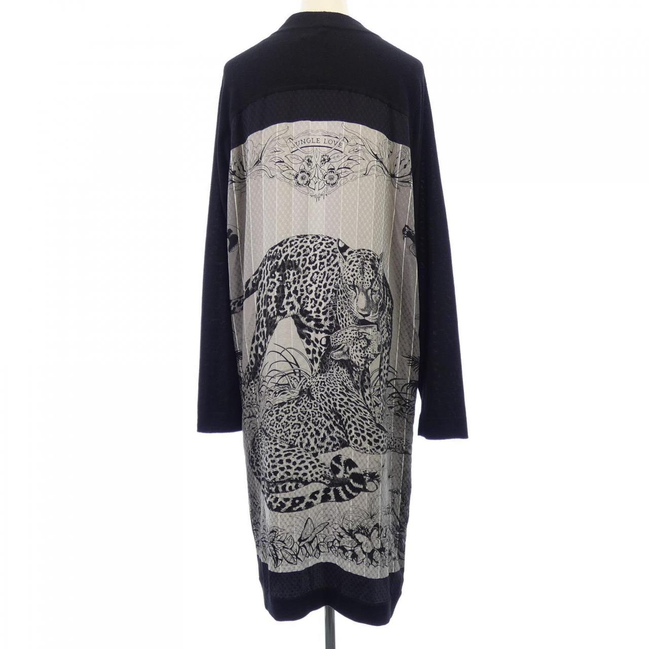 エルメス HERMES JUNGLE LOVE RAINBOW *97-7754 ツイルレーヌ カーディガン