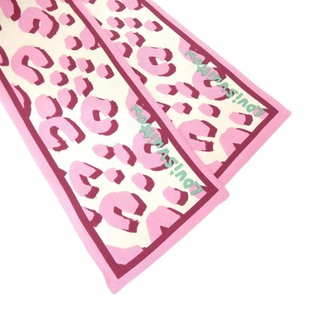 ルイヴィトン バンドー レオパード M72867 スカーフ