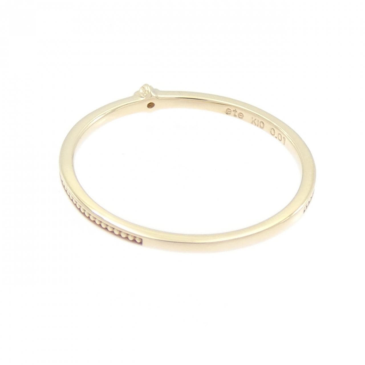 エテ ダイヤモンド リング 0.01CT