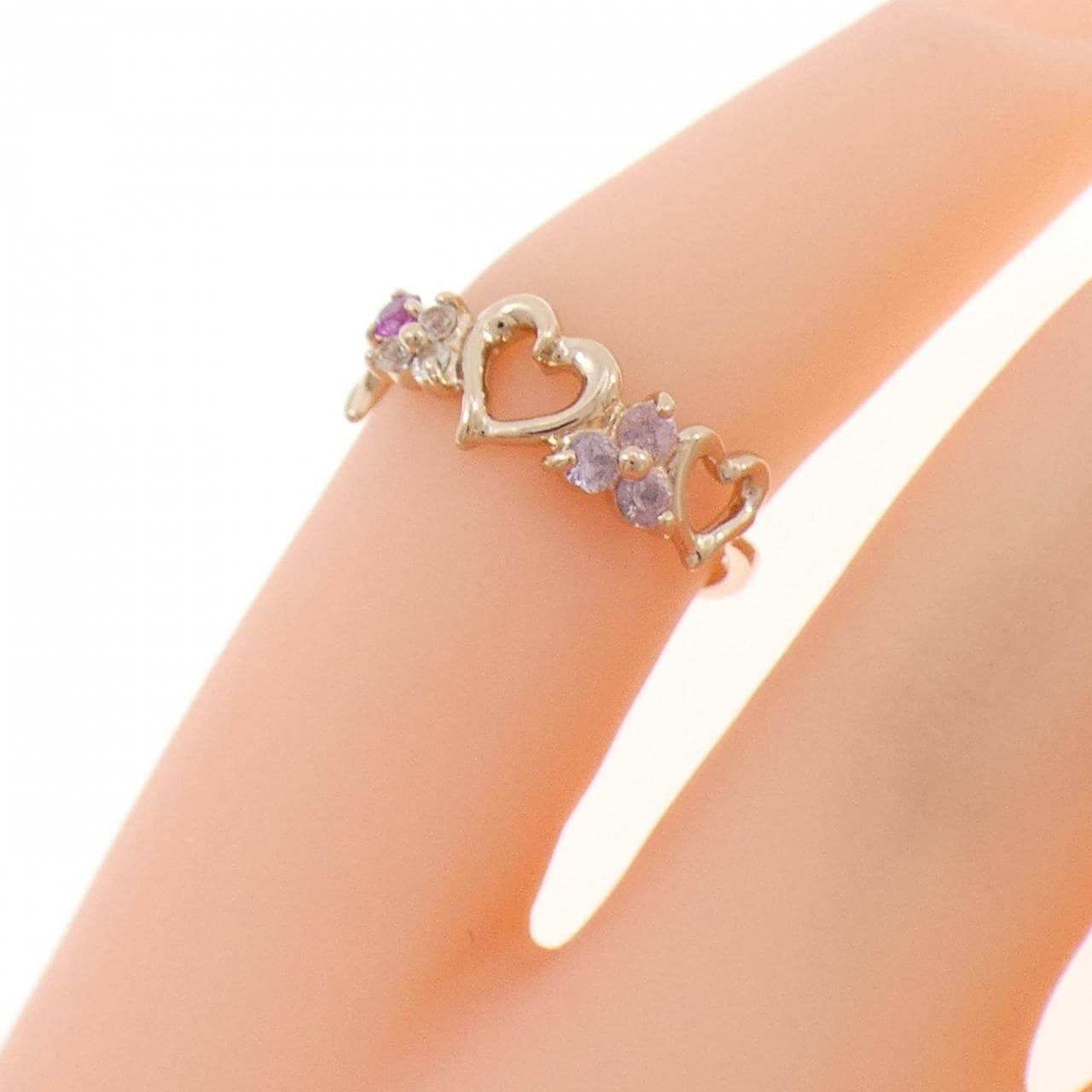 サマンサティアラ サファイヤ ピンキーリング