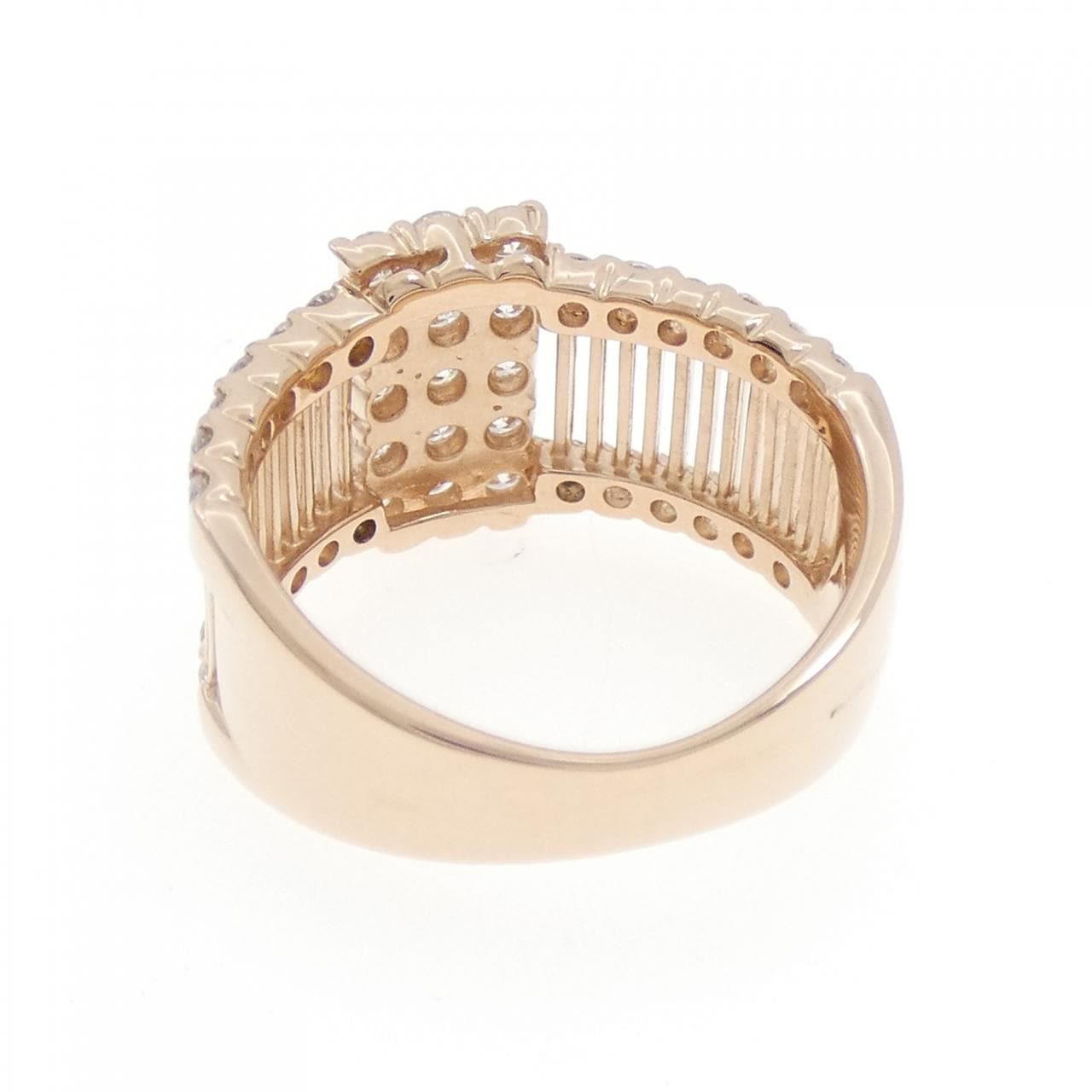 K18PG ダイヤモンド リング 1.00CT