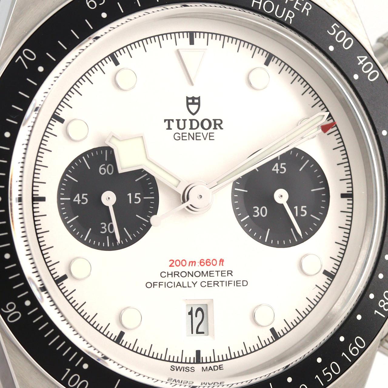 チューダー/チュードル ブラックベイクロノ M79360N-0002 SS 自動巻