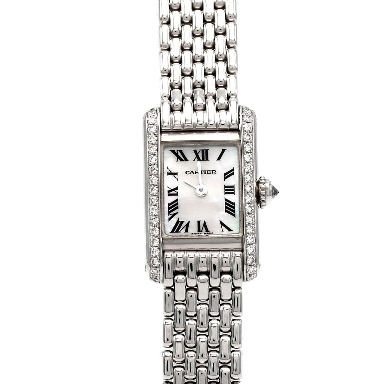 カルティエ ミニタンク WG/D WB2032U3 WG クォーツ