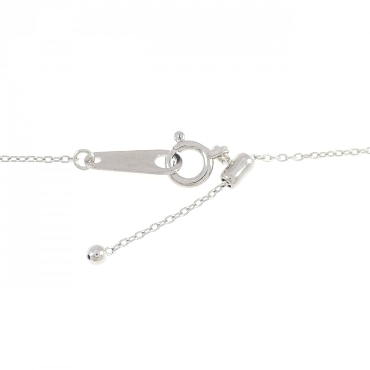 PT900/K18YG/PT850 ダイヤモンド ネックレス 0.30CT