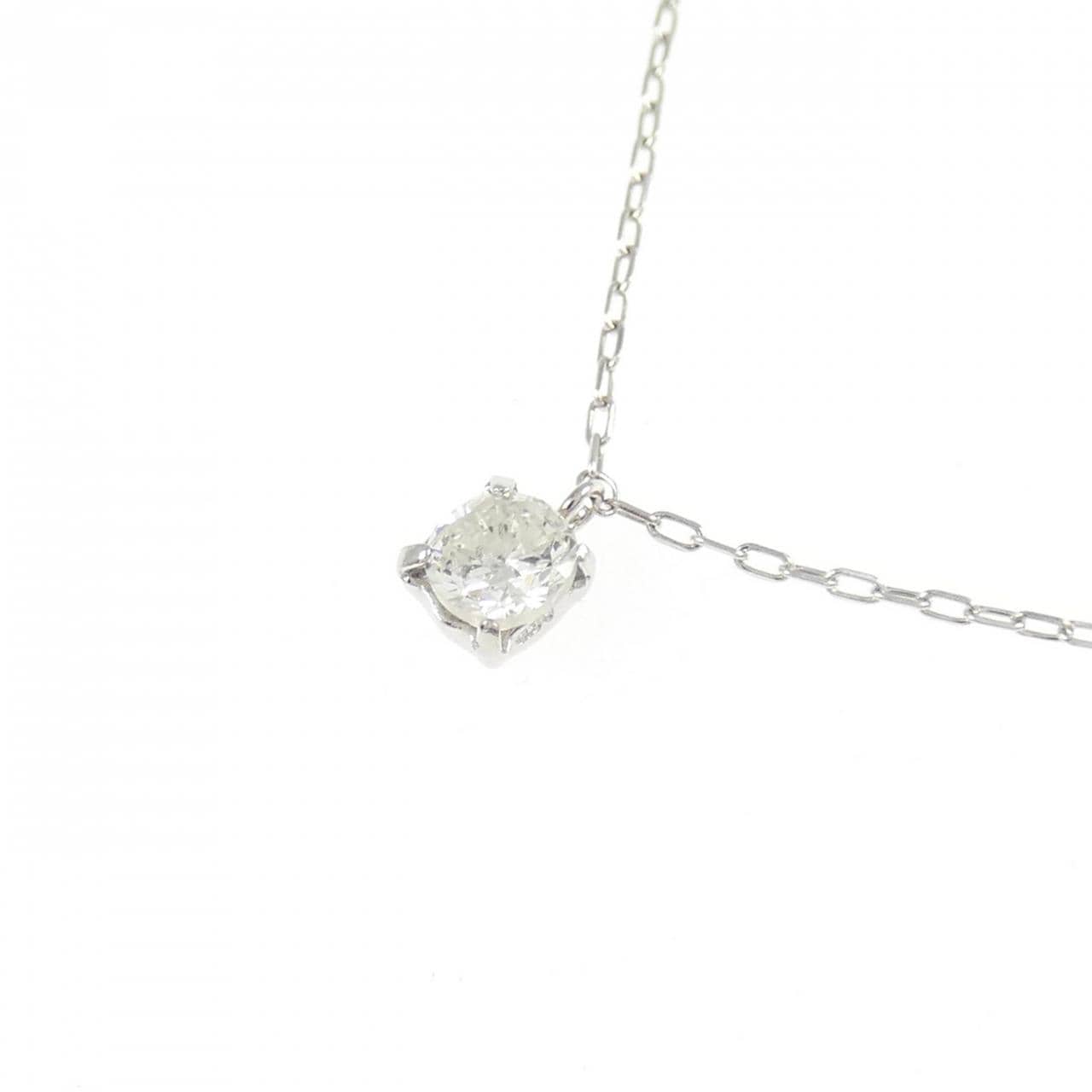 【新品】PT900/PT850 ダイヤモンド ネックレス 0.50CT