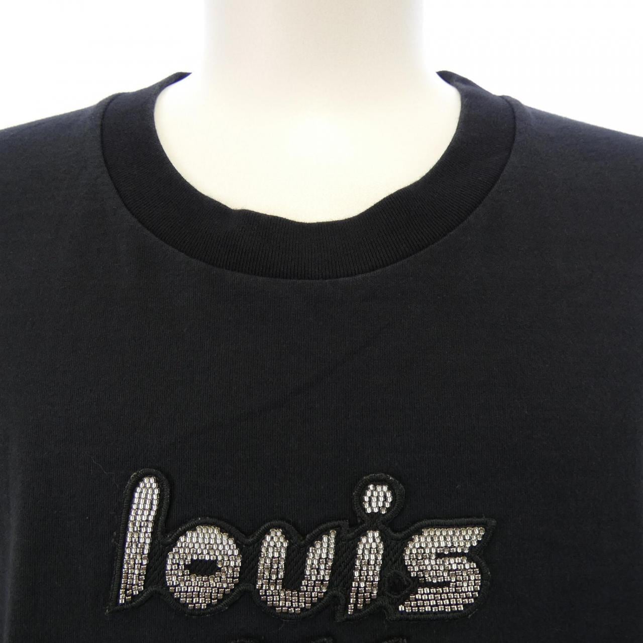 ルイヴィトン LOUIS VUITTON ビーズエンブロイダードコットンTシャツ HPY86WNPG Tシャツ