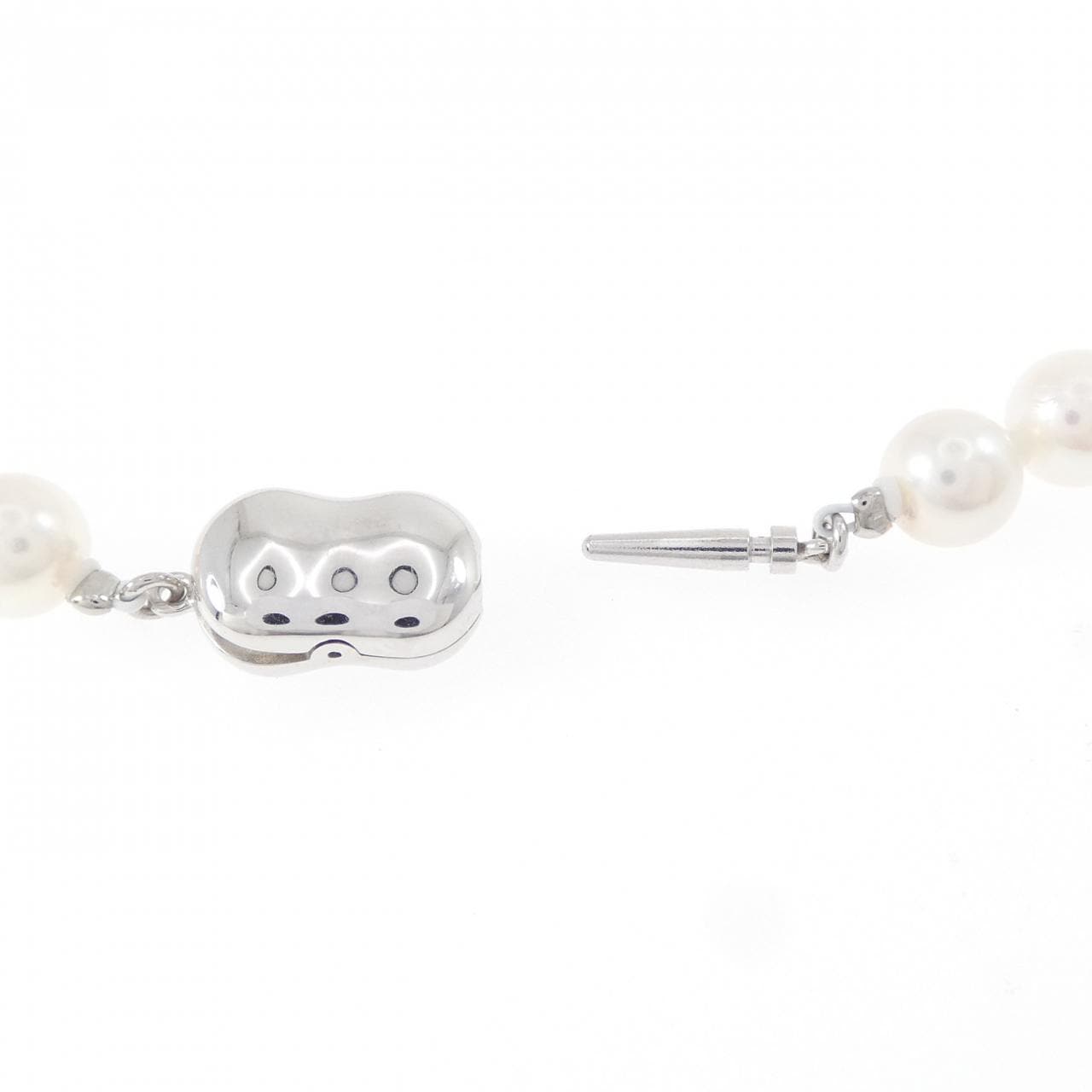 シルバークラスプ アコヤパール ネックレス 6-6.5mm
