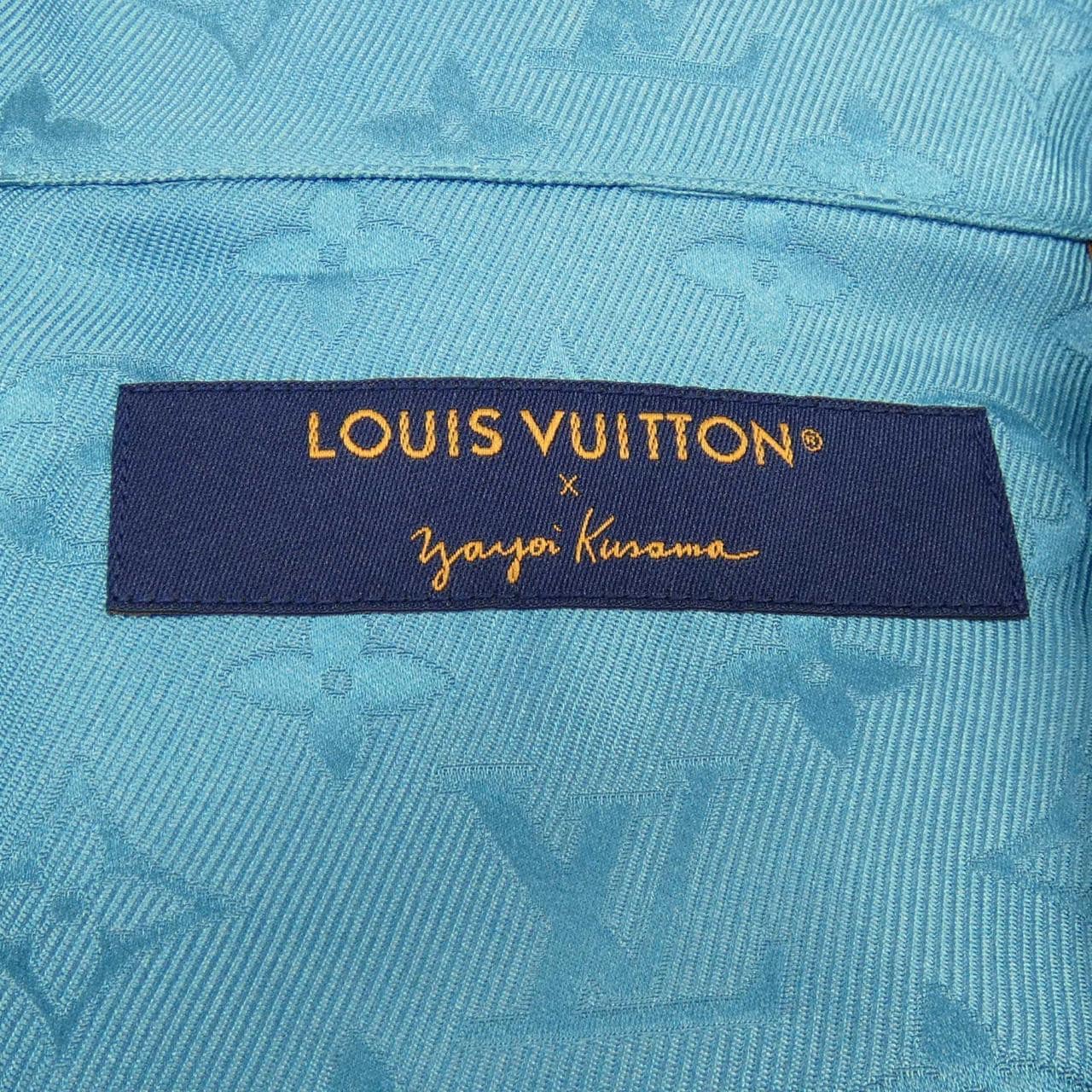 ルイヴィトン LOUIS VUITTON LV×YK モノグラムフェイスショートスリーブシャツ HOS31WV36 草間彌生 S／Sシャツ
