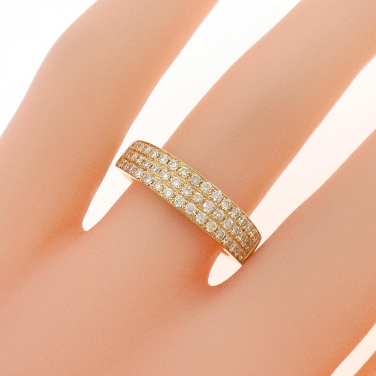 K18YG ダイヤモンド リング 0.50CT