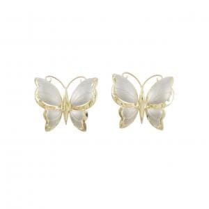 PT900/K18YG バタフライ ピアス