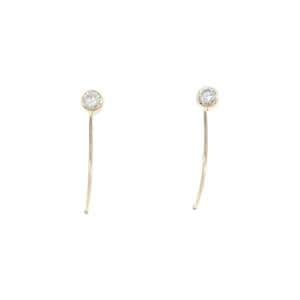 K10YG Diamond Earrings