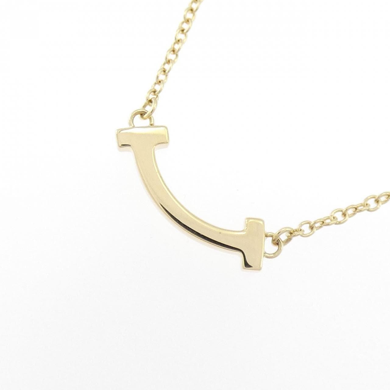 ティファニー Tスマイル ミニ ネックレス