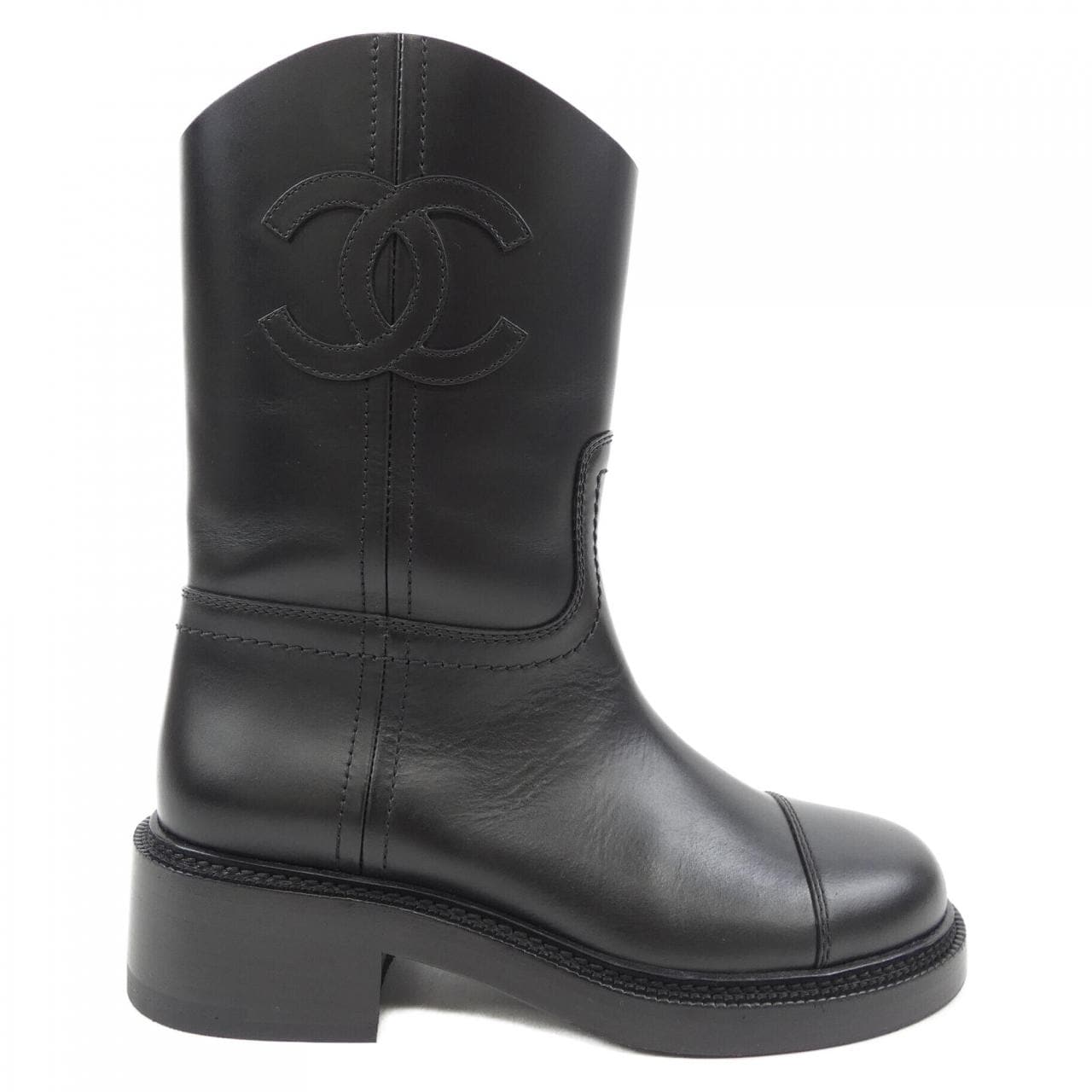 シャネル CHANEL SHORT BOOTS G45432B15283 ブーツ