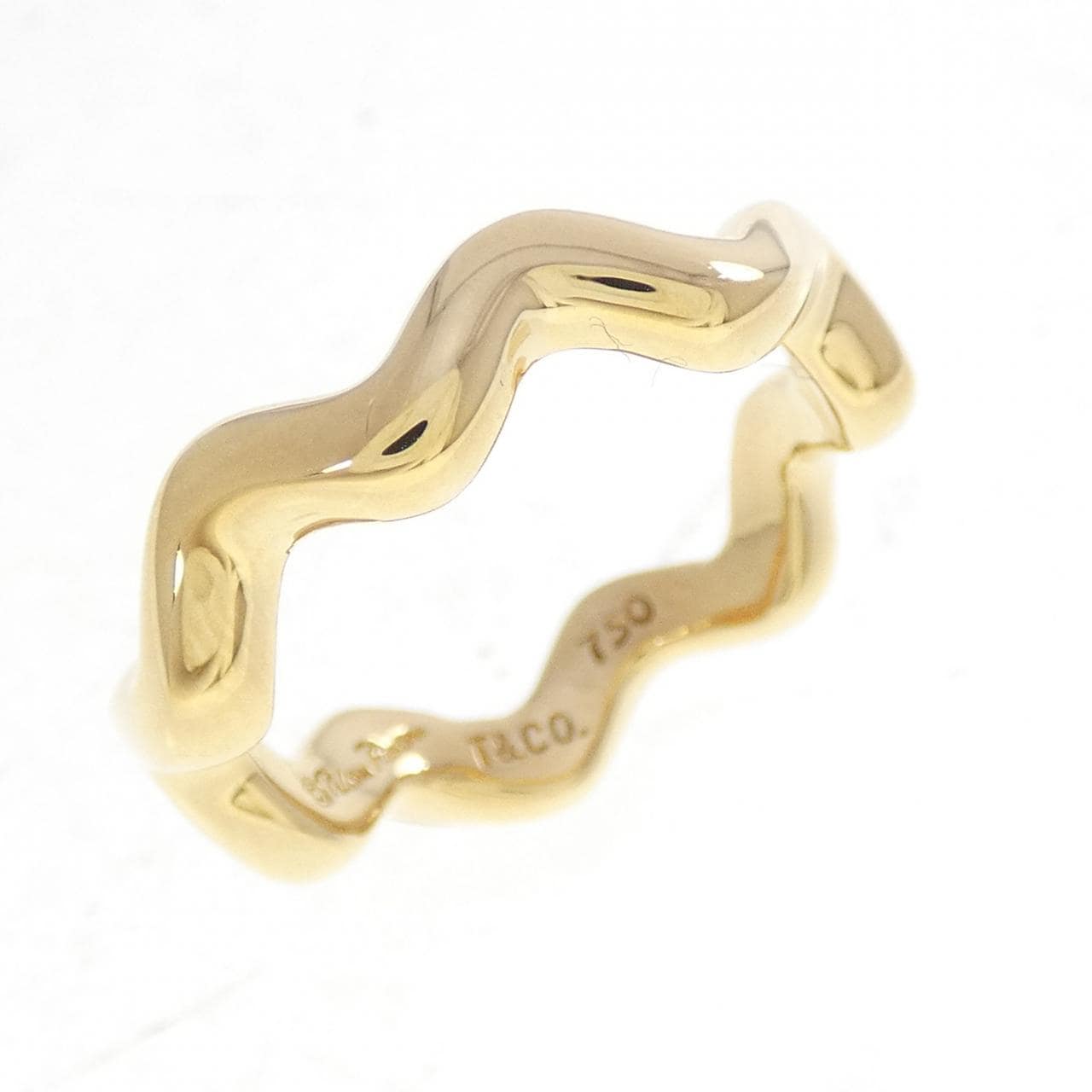 【ヴィンテージ】ティファニー ジグザグ ラージ リング